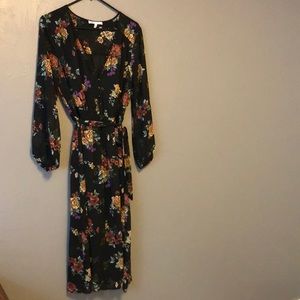 DR2 wrap  floral dress